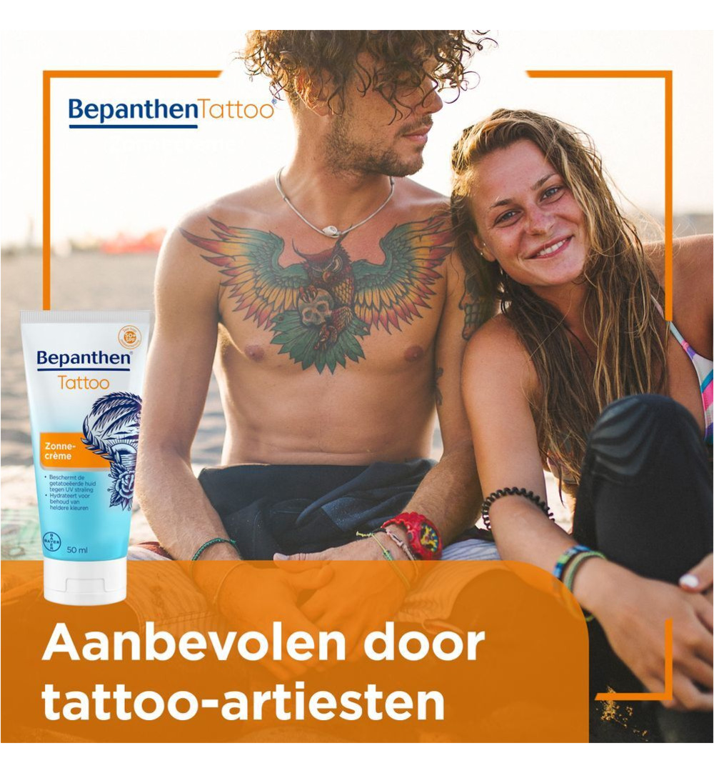 Bepanthen Tattoo zonnecreme (50 ml)