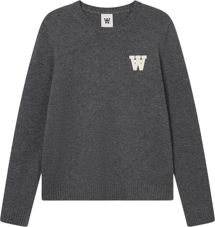Wood Wood WWTay AA CS Jumper Dark grey melange