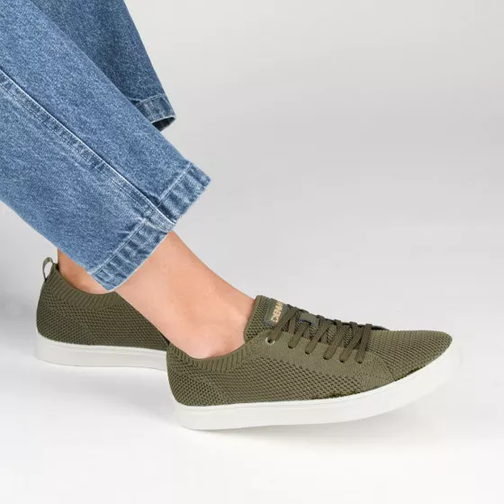 Baskets VERT DENIM SIDE