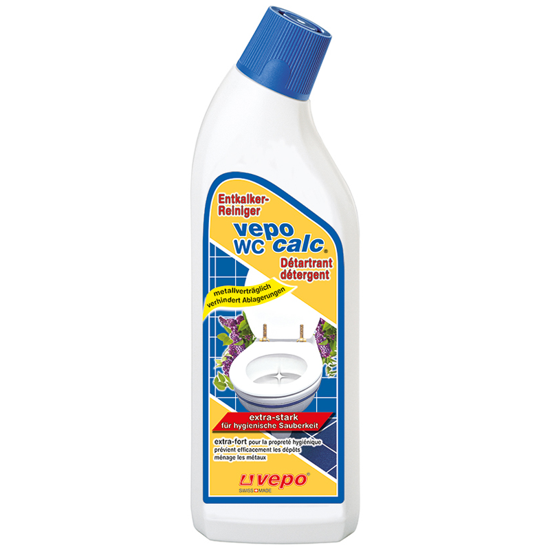 VEPOCALC WC Entkalker-Reiniger Gel Gel extra-stark metallverträglich Frischeduft Fl 750 ml