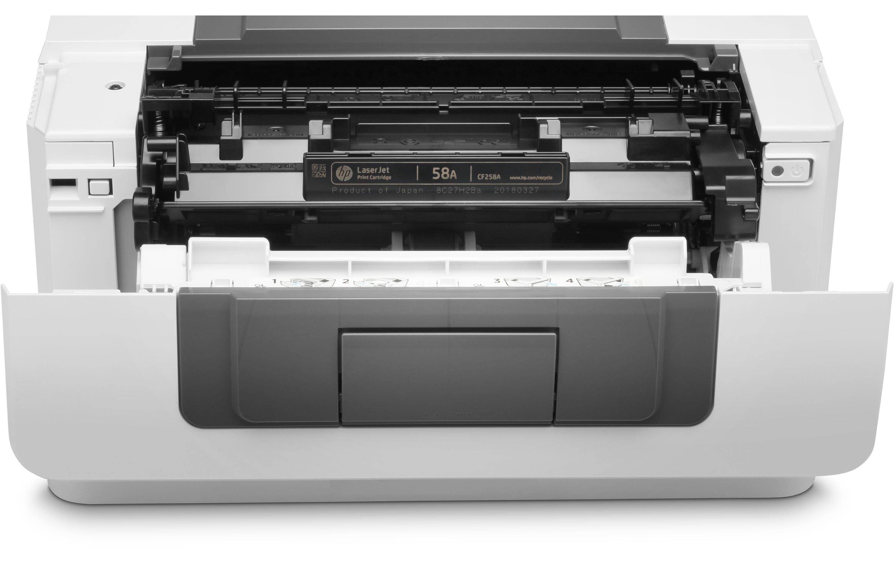 Drucker LaserJet Enterprise M406dn<br>Kompakter Monochrom-Laserdrucker für Arbeitsgruppen mit vielen Sicherheitsfeatures