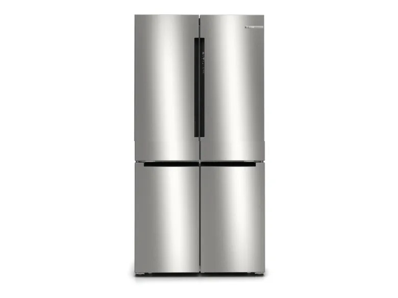 Bosch Serie | 6 KFN96APEA - Køleskab/fryser - bund-fryser - bredde: 91 cm - dybde: 73.1 cm - højde: 183 cm - 605 liter - Klasse E - metalsølv