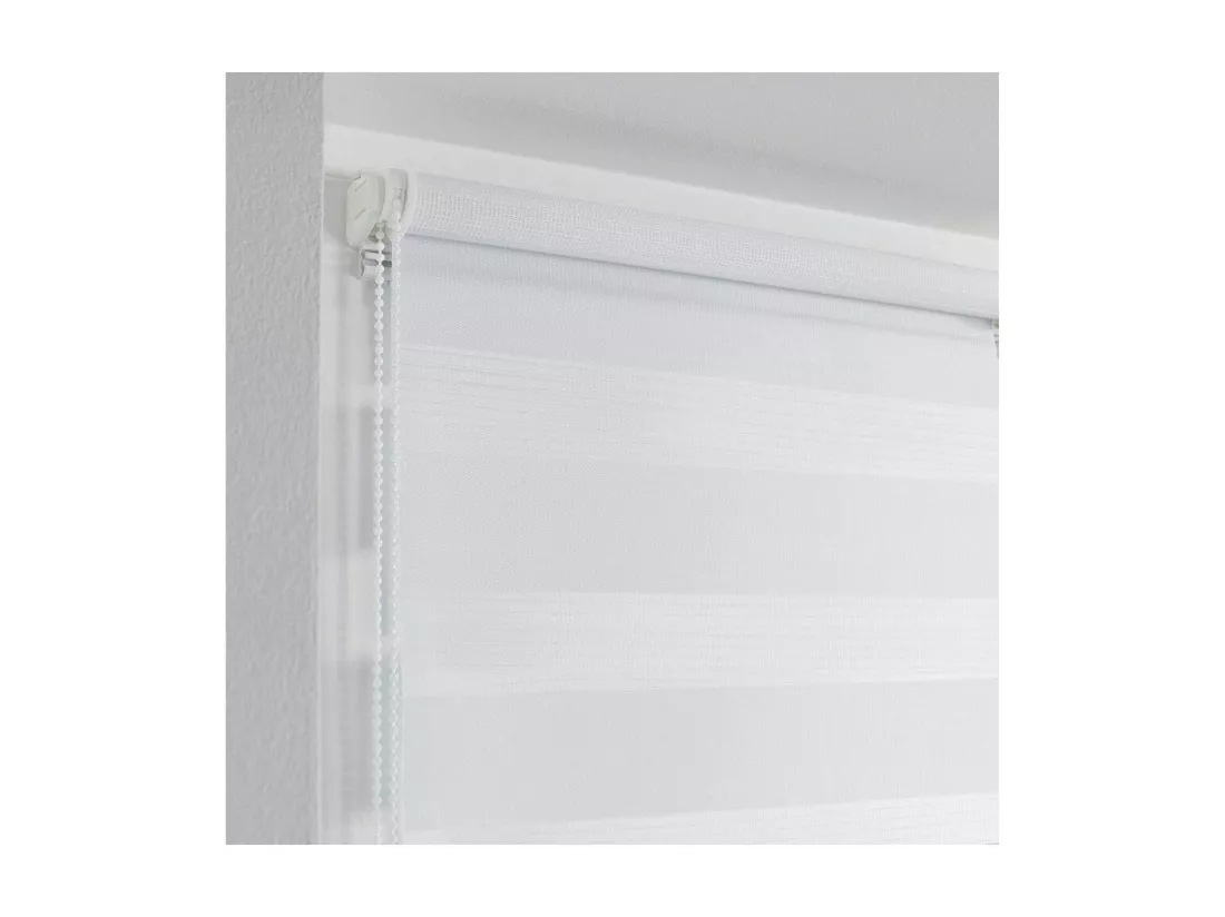 Store enrouleur tamisant - 45 x 180 cm - Daynight - Blanc