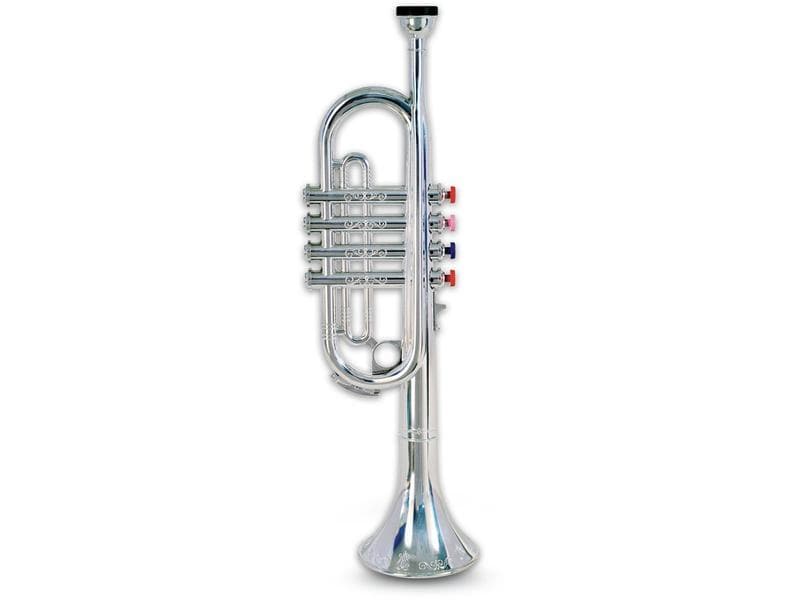 Bontempi Musikinstrument Trompete mit 4 Tasten Kindertrompete