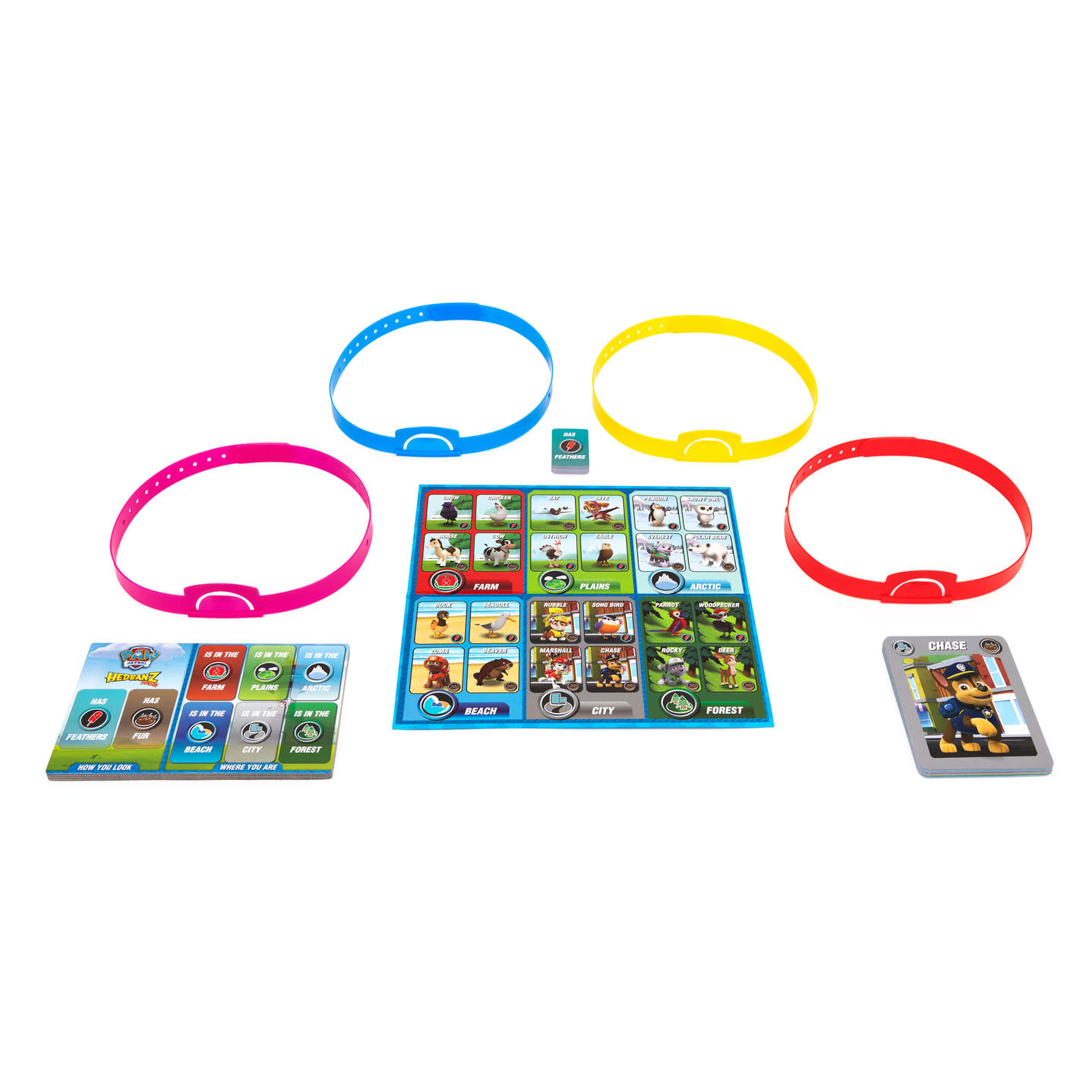 Hedbanz - PAW Patrol Junior Kinderspel RaRa Wat ben ik