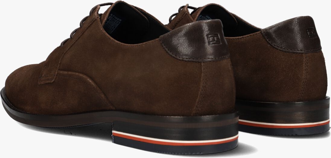 TOMMY HILFIGER bruine tommy hilfiger nette schoenen signature hilfiger suede shoe