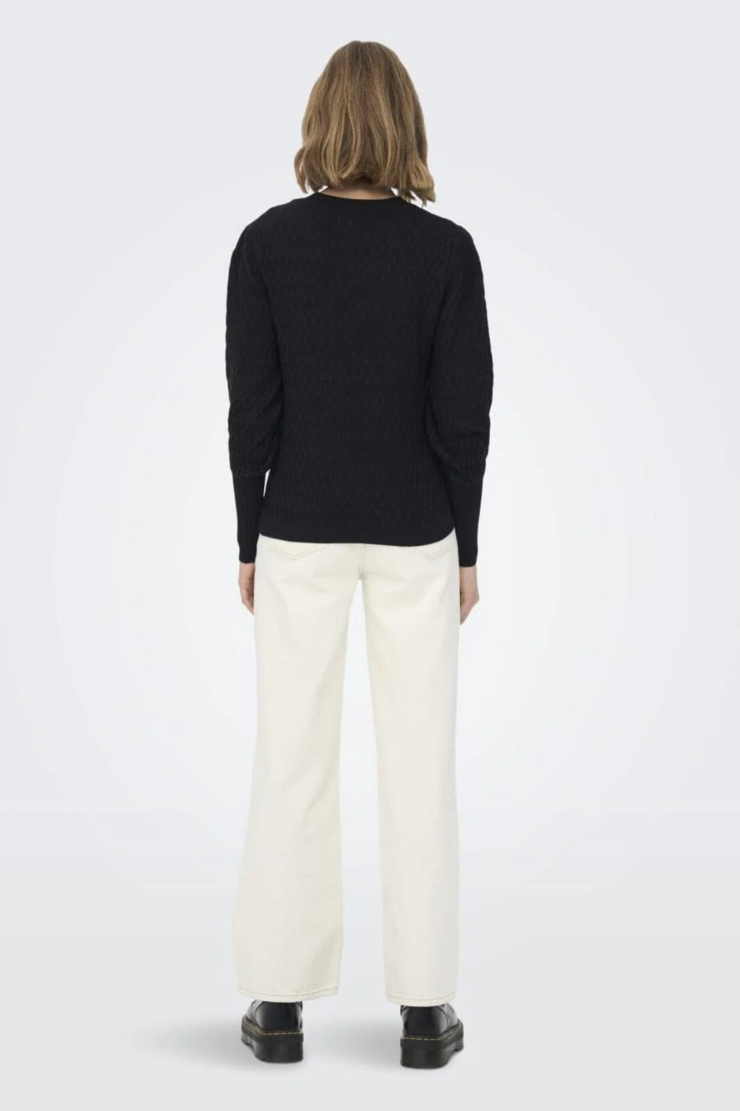 Only Onlfaye Life L/S Pullover Knt 4031116 black