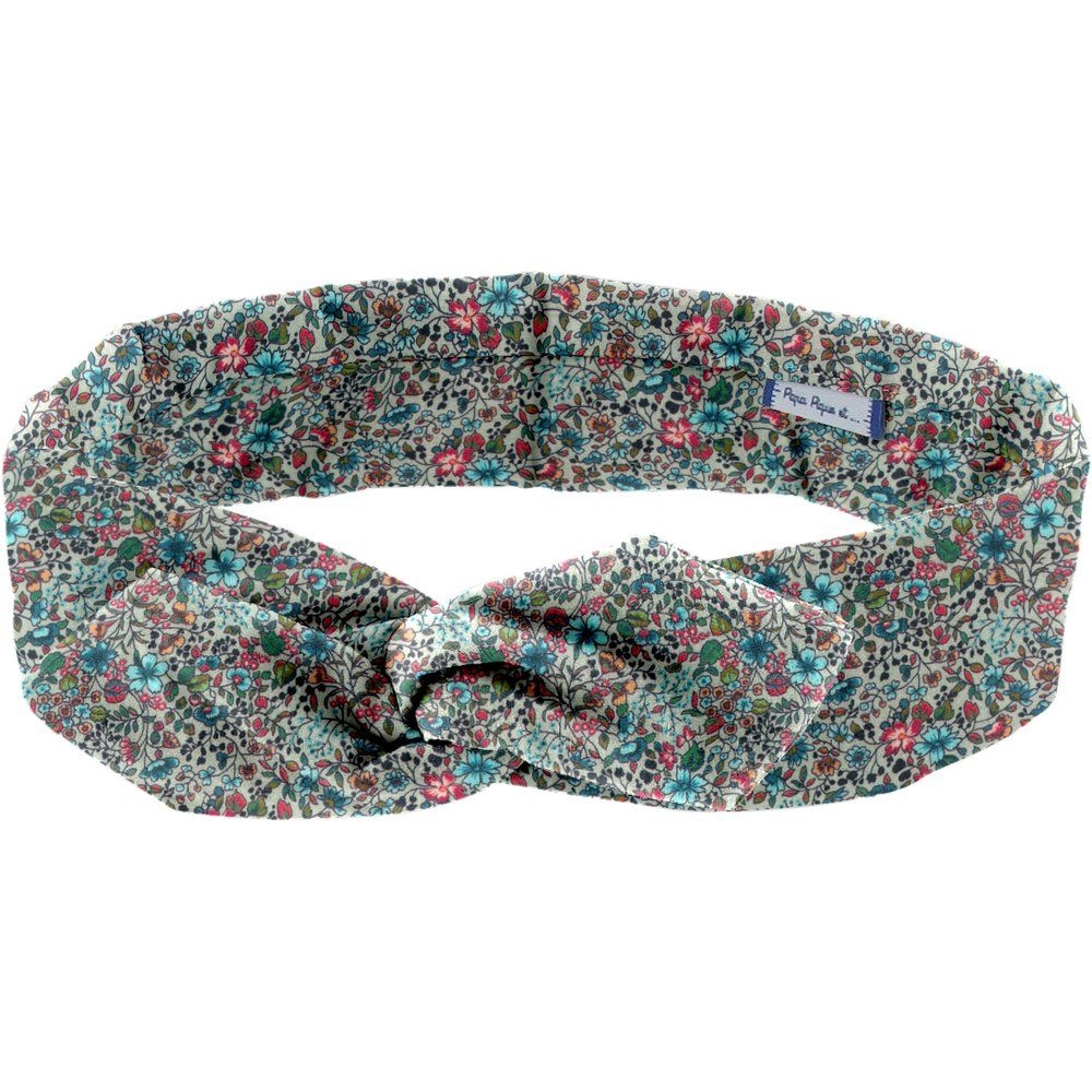 Bandeau Vintage Fleur Mentholé