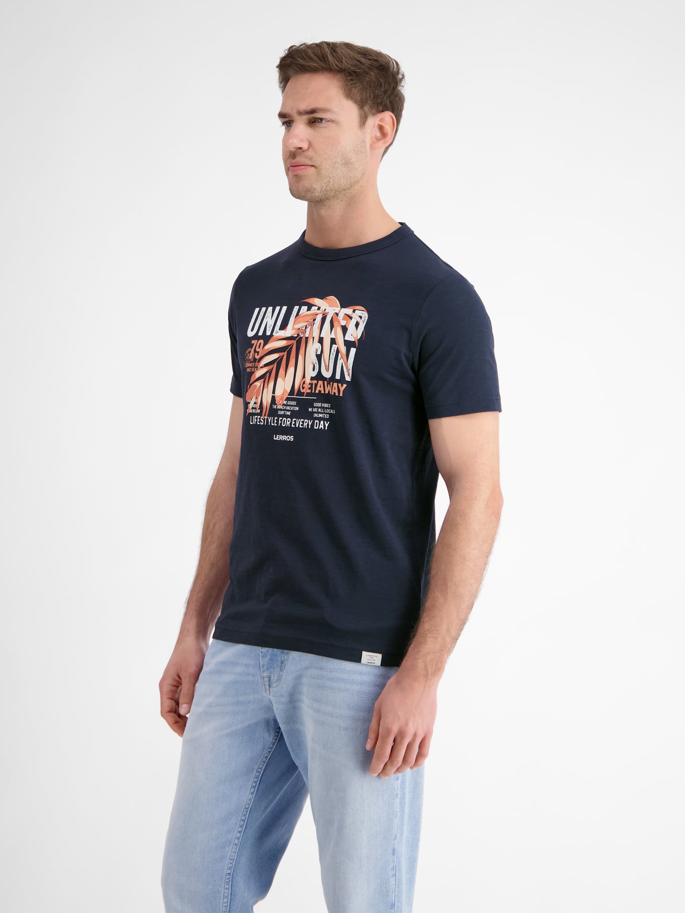 Herren T-Shirt mit Brustprint