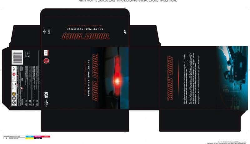 Knight Rider Box - Den Komplette Serie - DVD