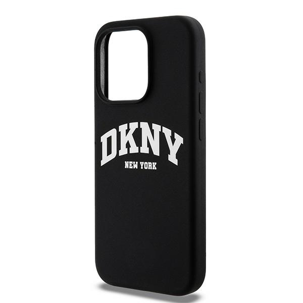 iPhone 15 Pro MagSafe Silikon Hülle Case (DKHMP15LSNYACH) - Schwarz