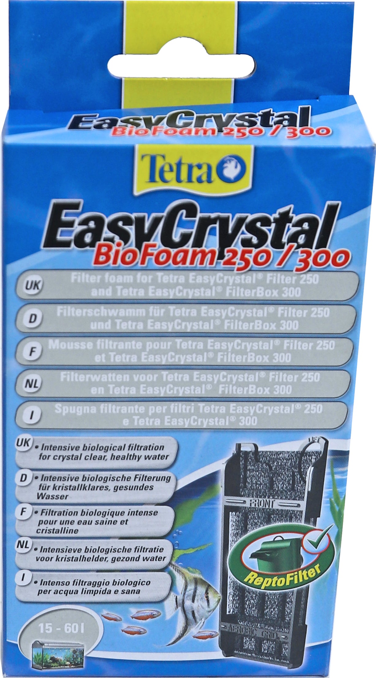 Tetra aquarium filterschuim Easy Crystal BioFoam 250 / 300