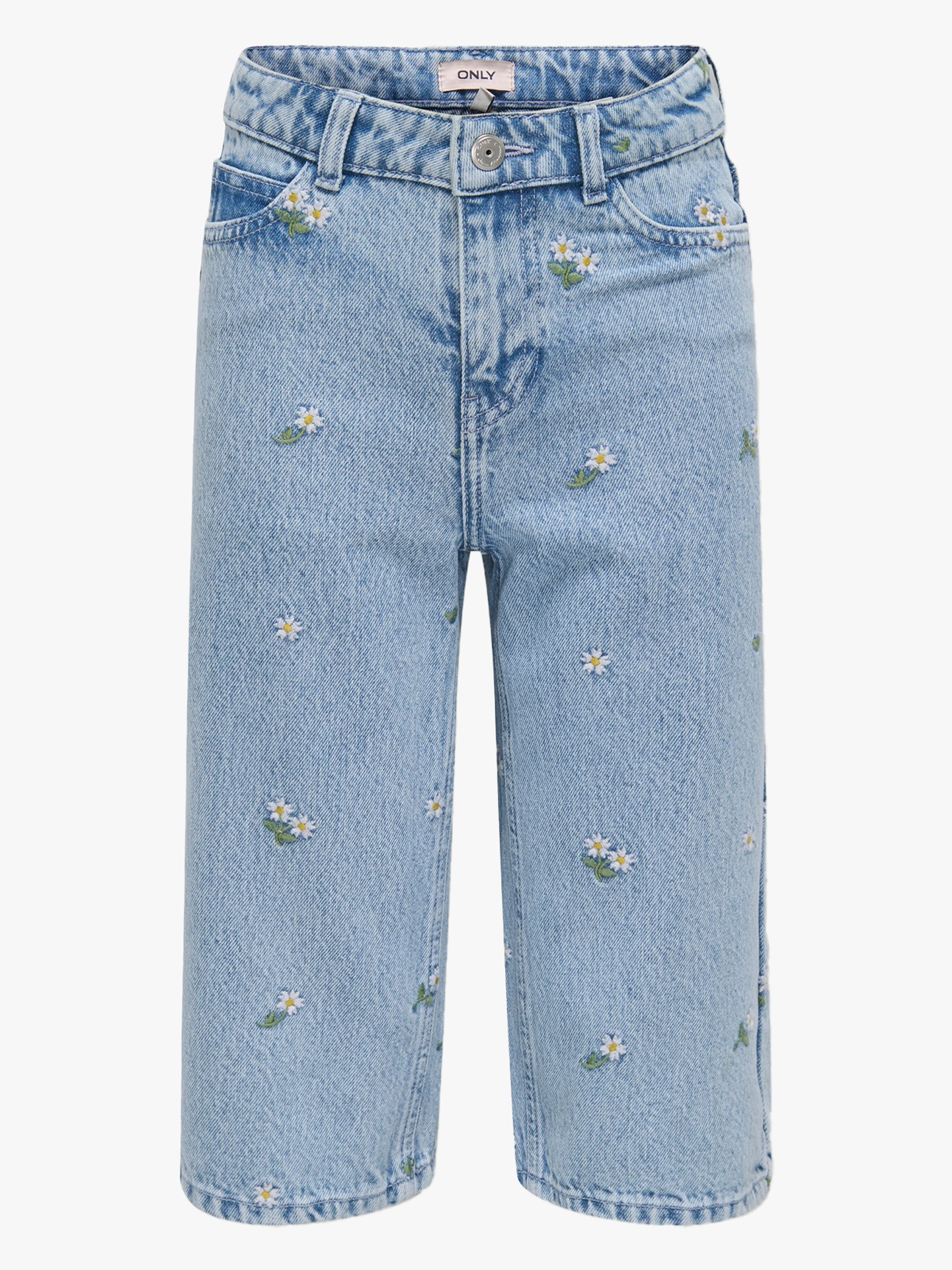 Cobain Wide Long Denim Shorts