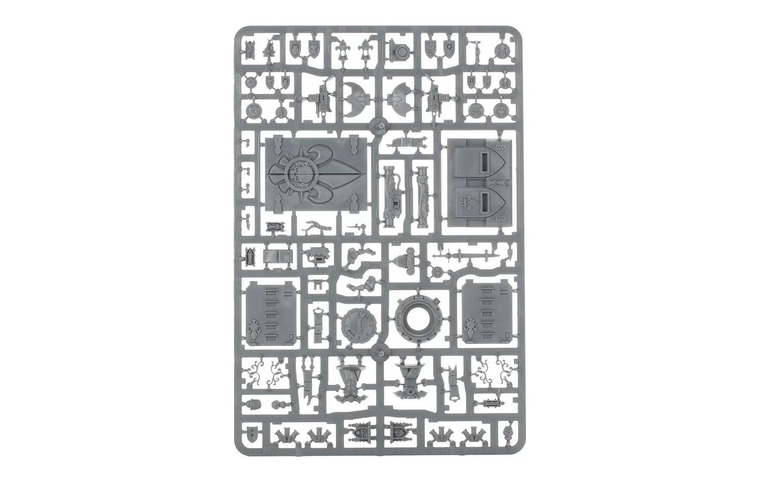 Fahrzeug Warhammer 40.000 Adepta Sororitas RhinoBausatz für 1 Fahrzeug