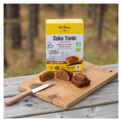Gâteau énergétique Cake Tonic Bio Meltonic Miel/Vanille - 6x25g