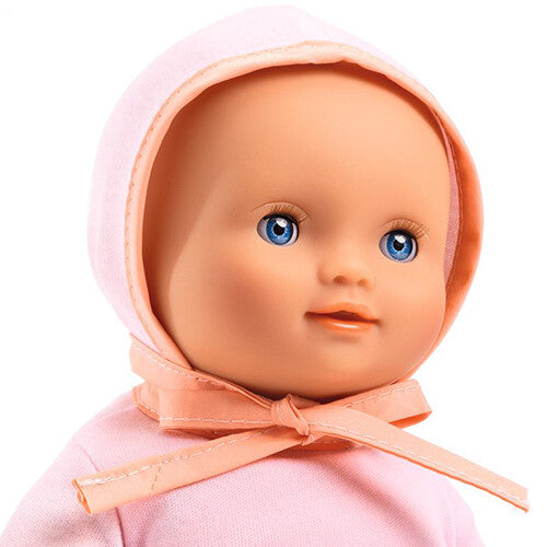Djeco babypop pomea - lilas rose - 32 cm