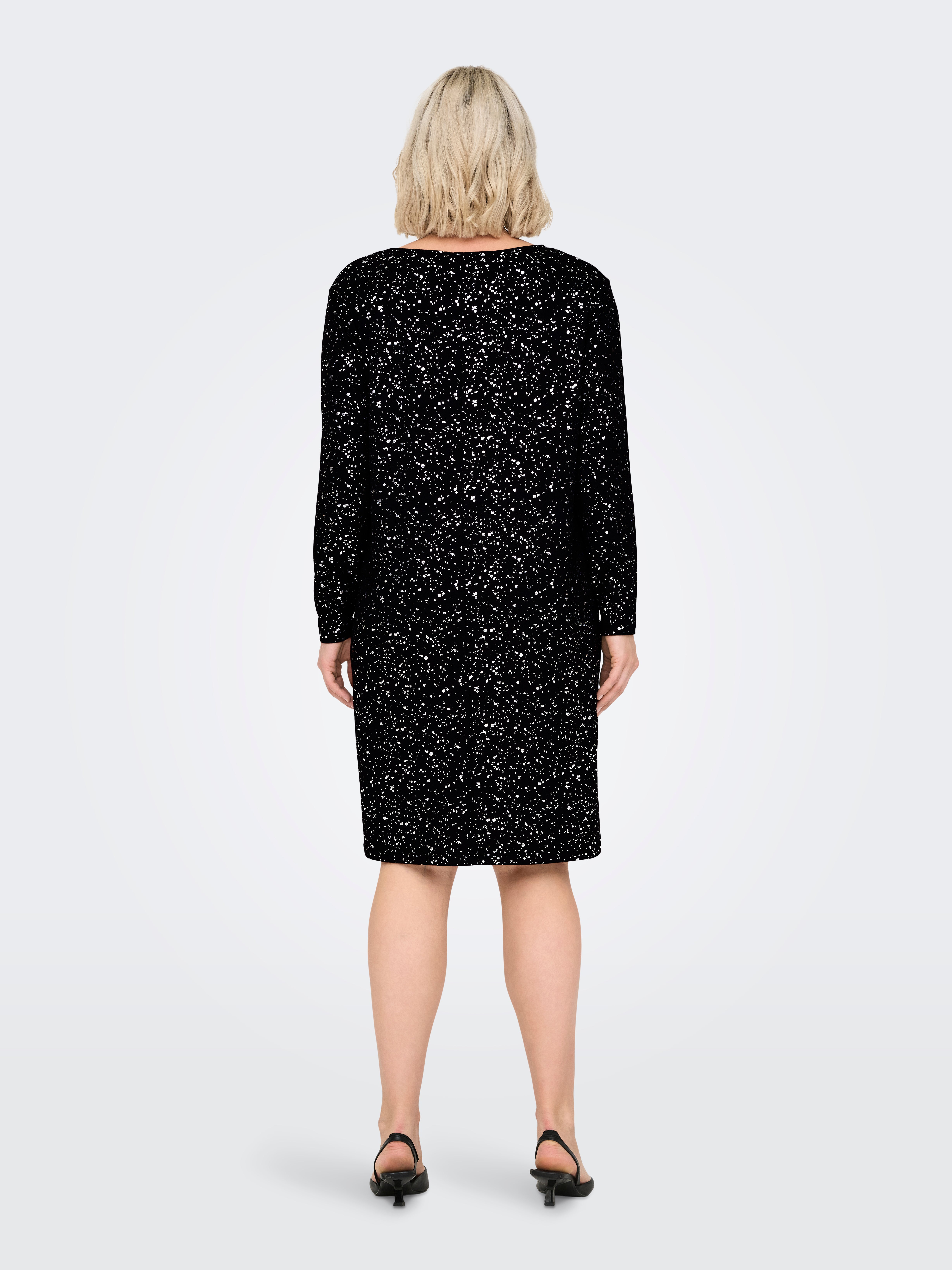 CARNEWFOILA Midikleid Black