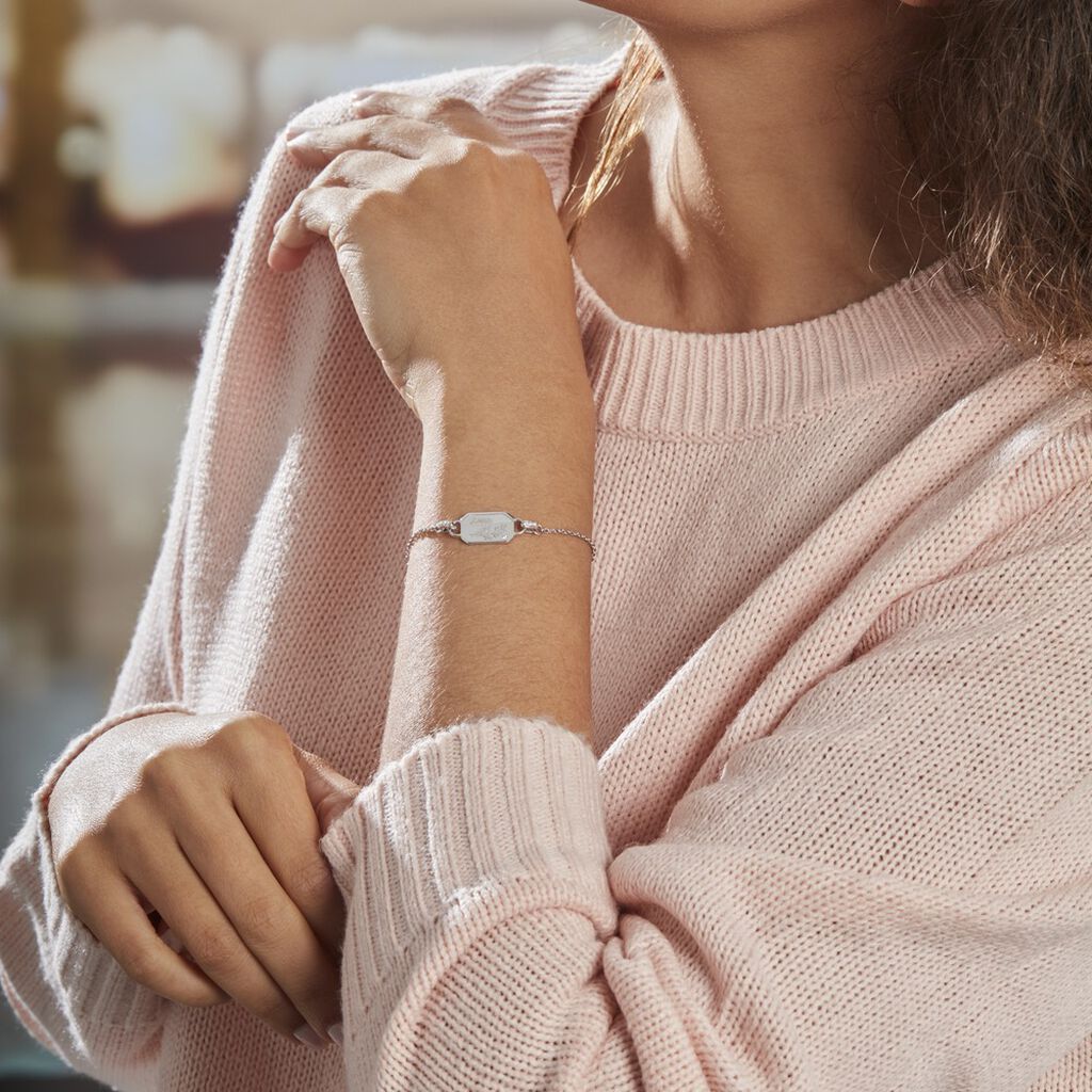 Bracelet Lenus Argent Oxydes De Zirconium