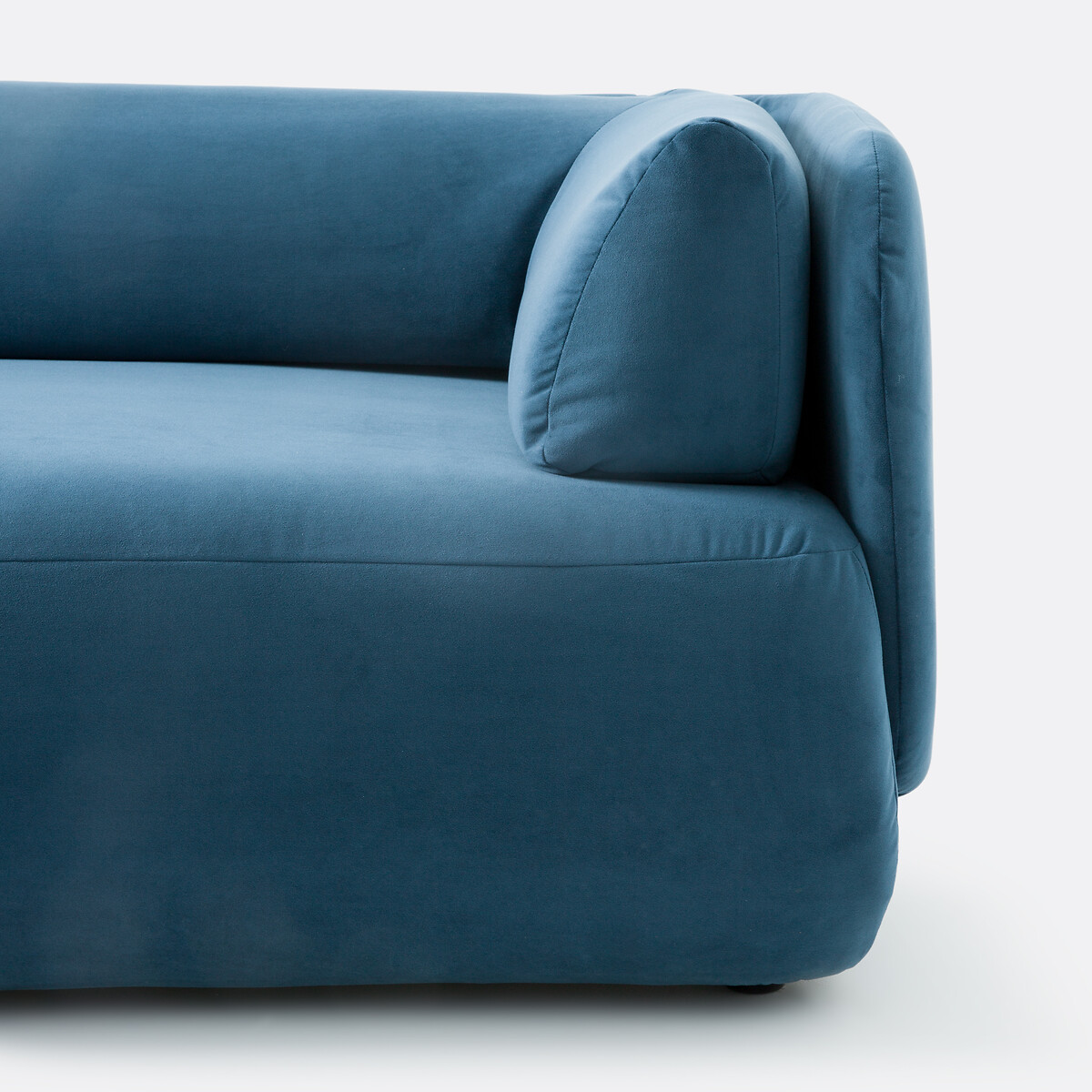 LA REDOUTE INTERIORS<br>Links de cadeira comprida, fluweel, Meridiano