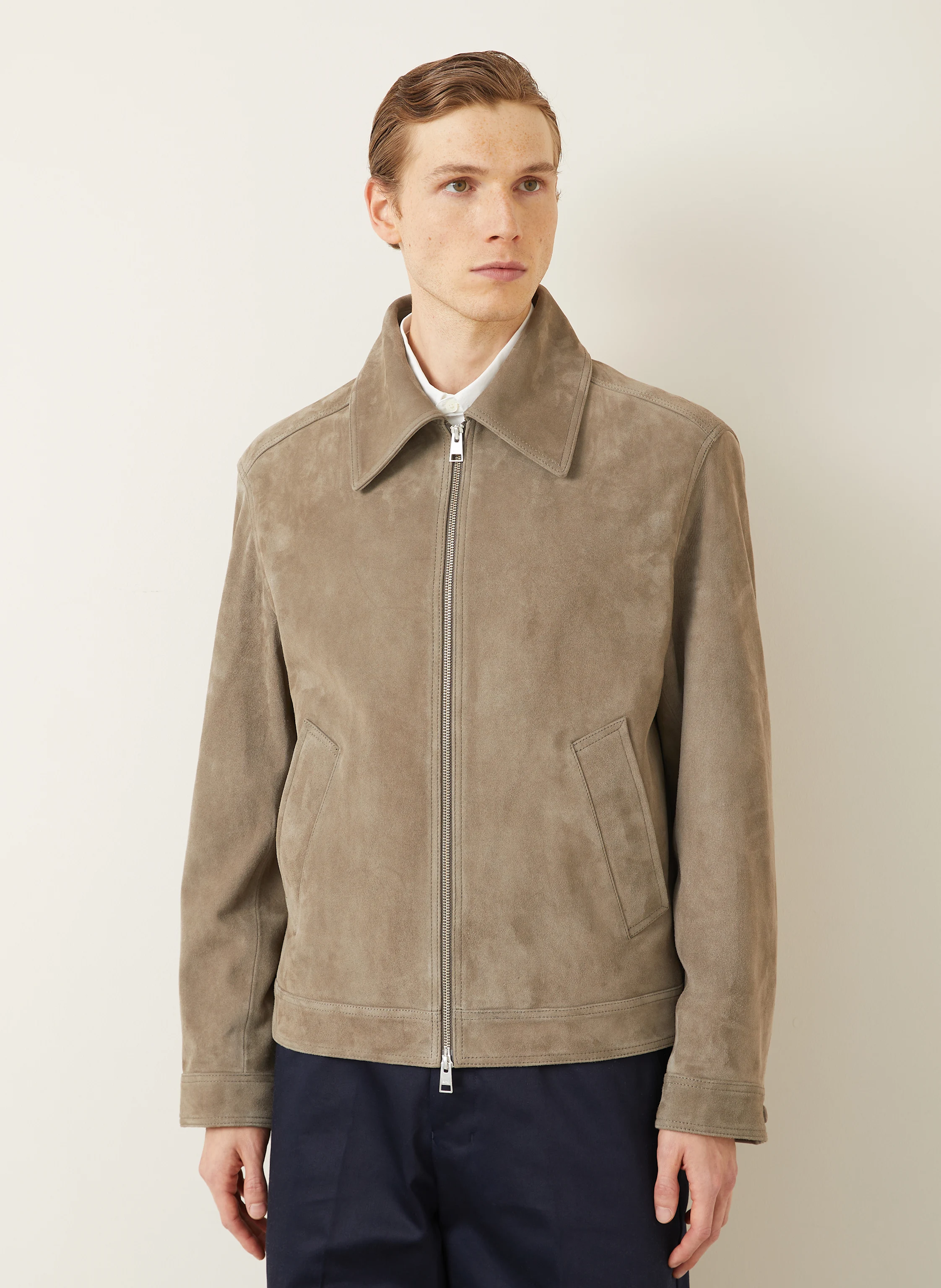 AMI PARIS Lederjacke