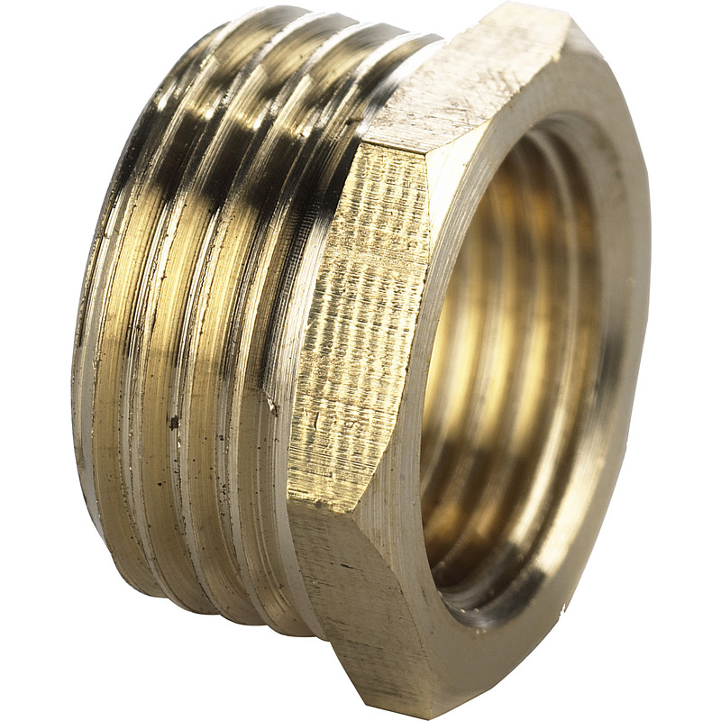 BPE Gasdraadfitting verloopring 1/2