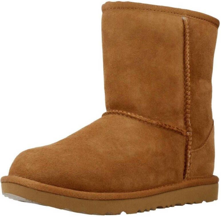 Ugg Classic ll suède enkelboots camel Bruin Suede Effen 32.5