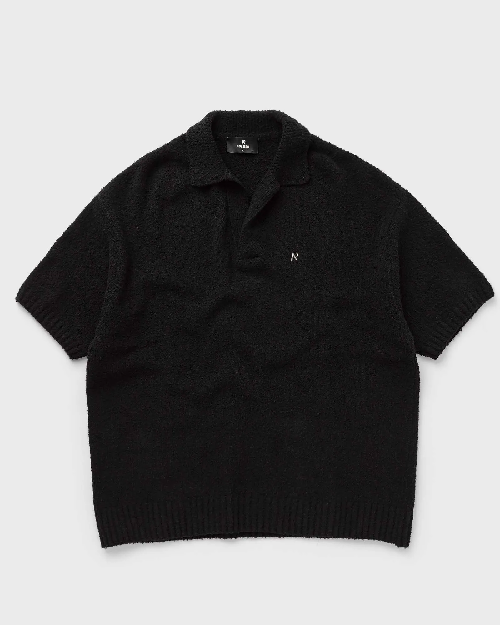 Polo de malha texturizada Represent Boucle