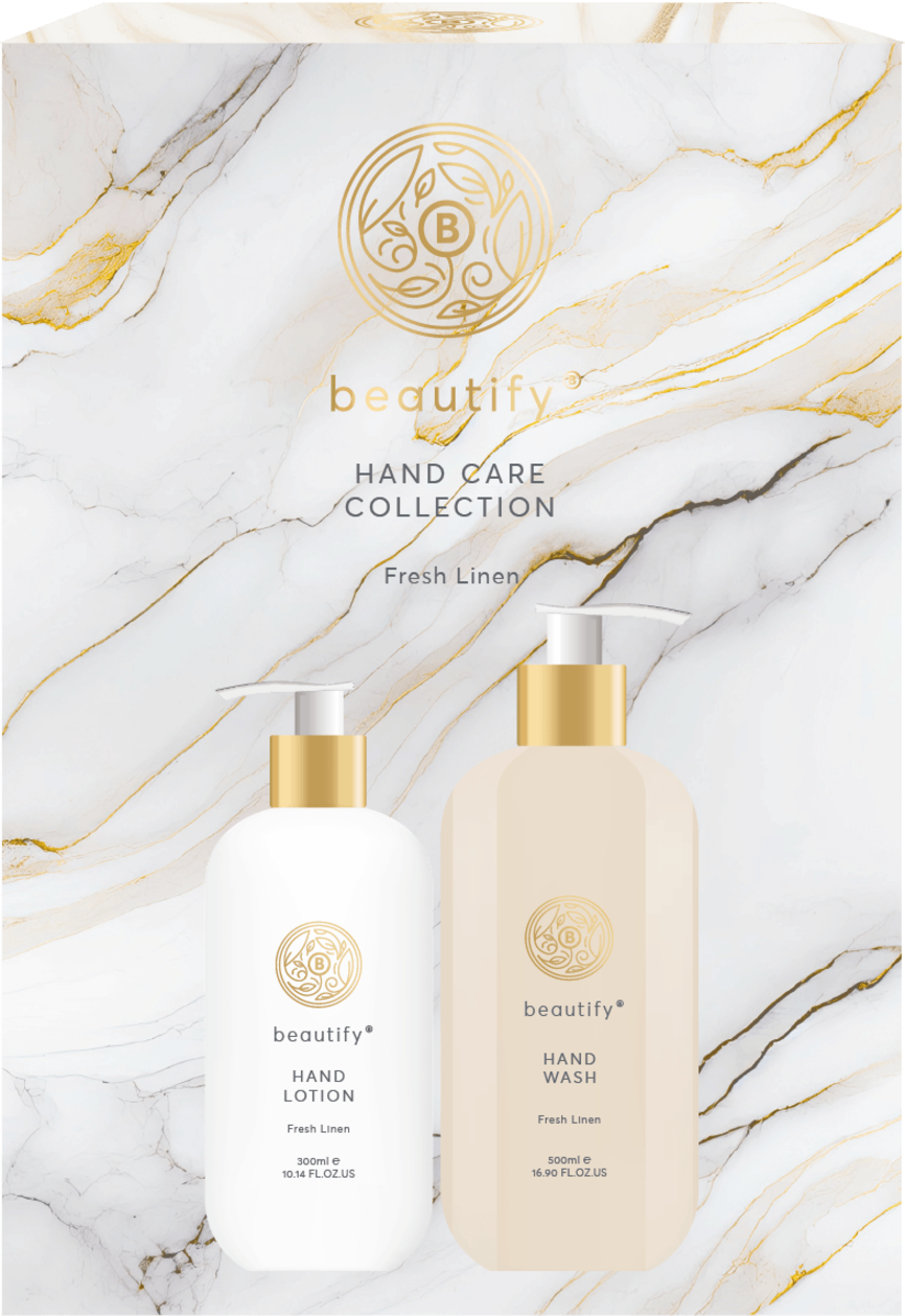 Beautify gavesett med håndsåpe og håndkrem
