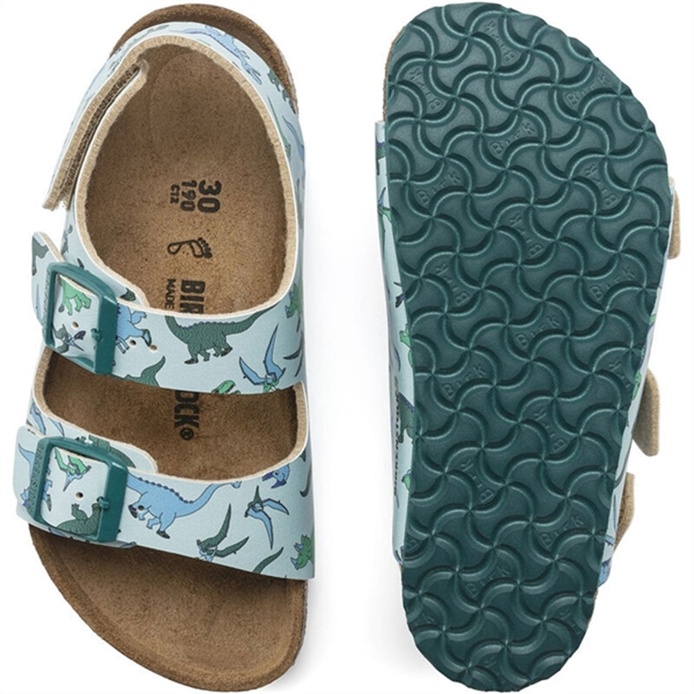 Køb Birkenstock Milano HL K BFDD Big Dino L. Blue Sandal