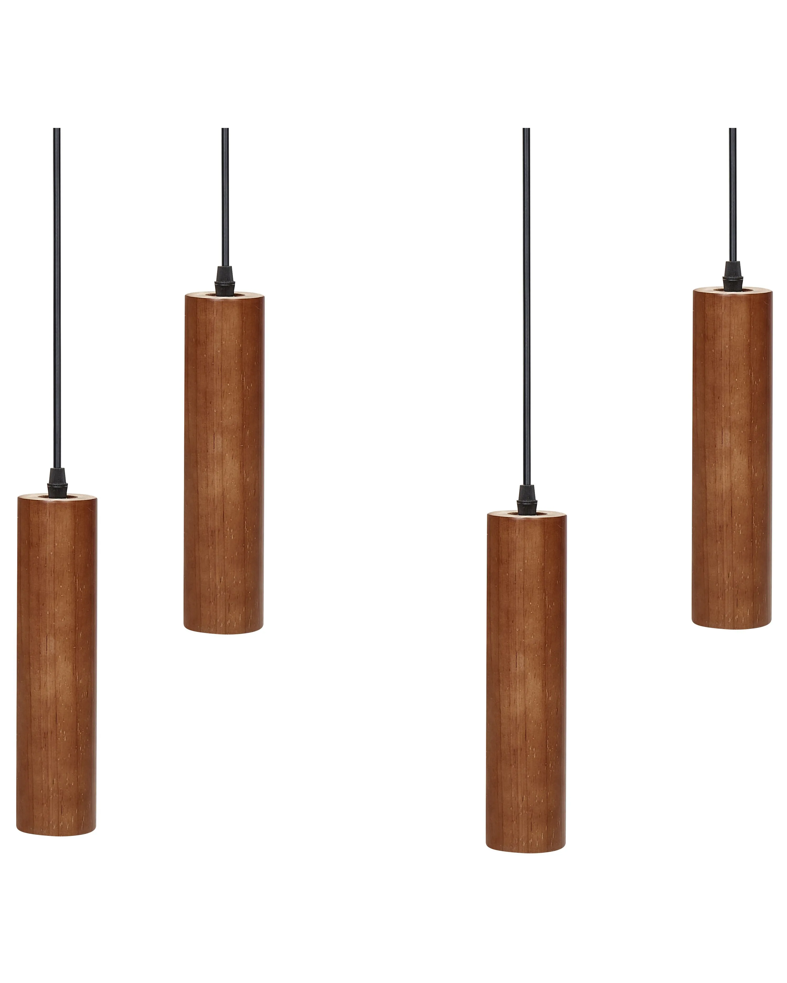 Hanglamp TUTAKI Eikenhout Zwart