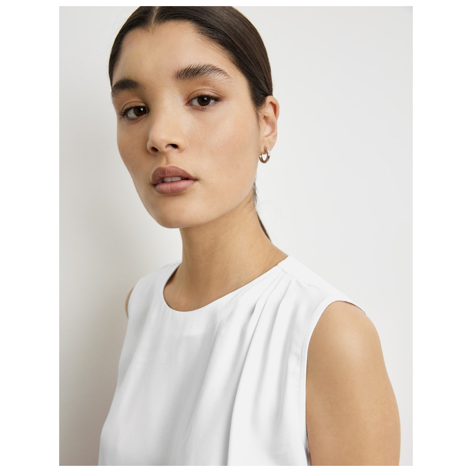 TAIFUN BLUSE OHNE ARM