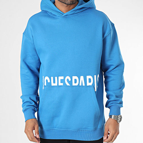 Sweat Capuche Bleu