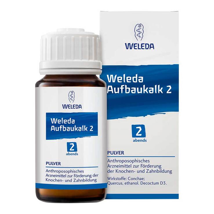 Weleda Aufbaukalk 2 Pulver, 45 g