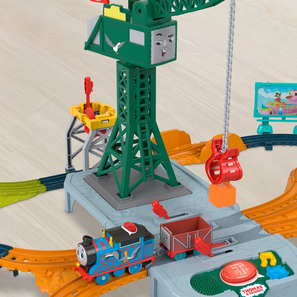 Thomas & Friends Sprechender Cranky Lieferzug-Set