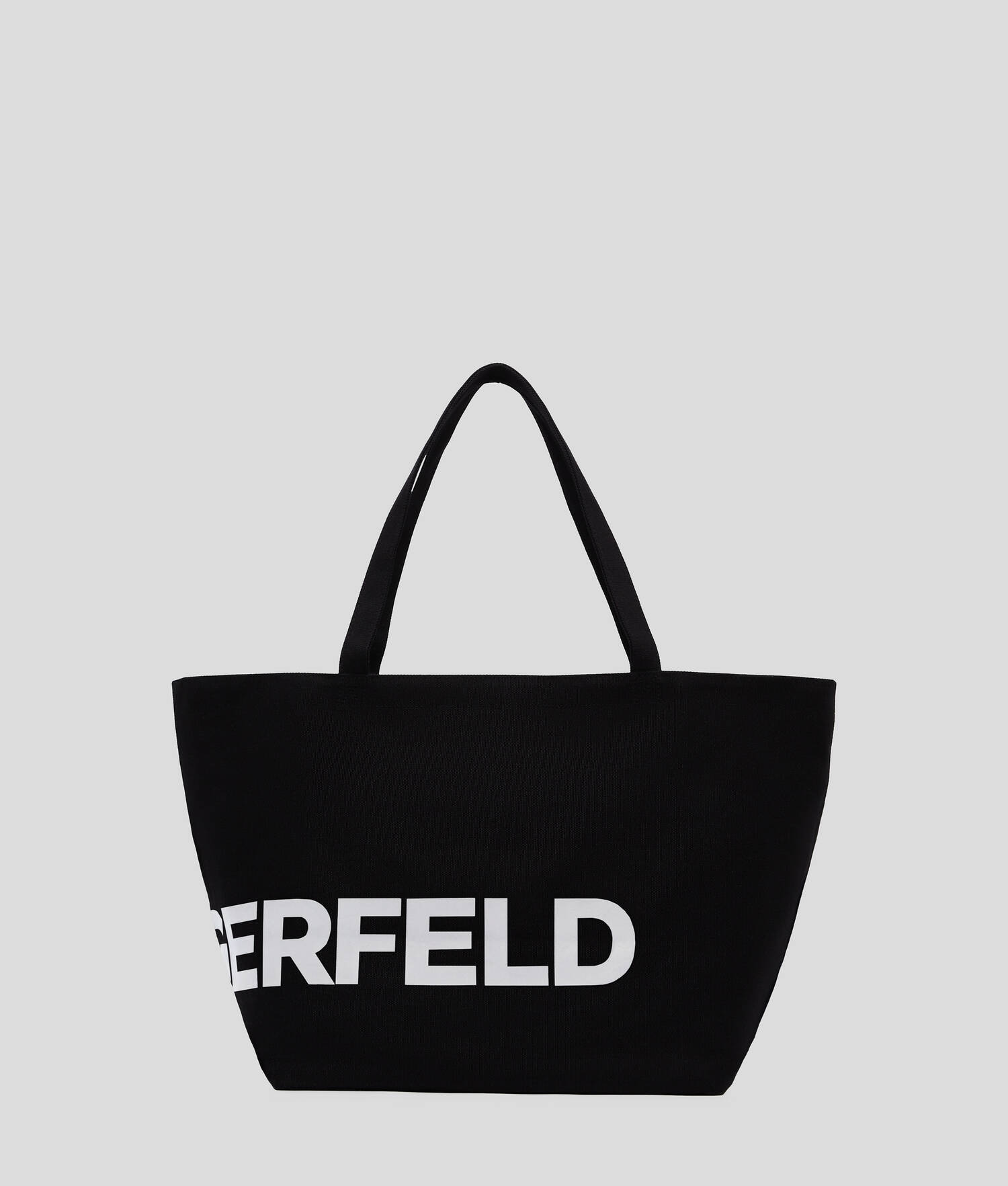 CABAS AVEC LOGO K/ESSENTIAL OVERSIZE - Noir
