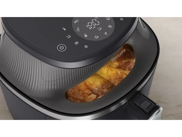 Philips Series 3000 NA342 - Varmluftsrister - 7.2 liter - 2 kW - sort