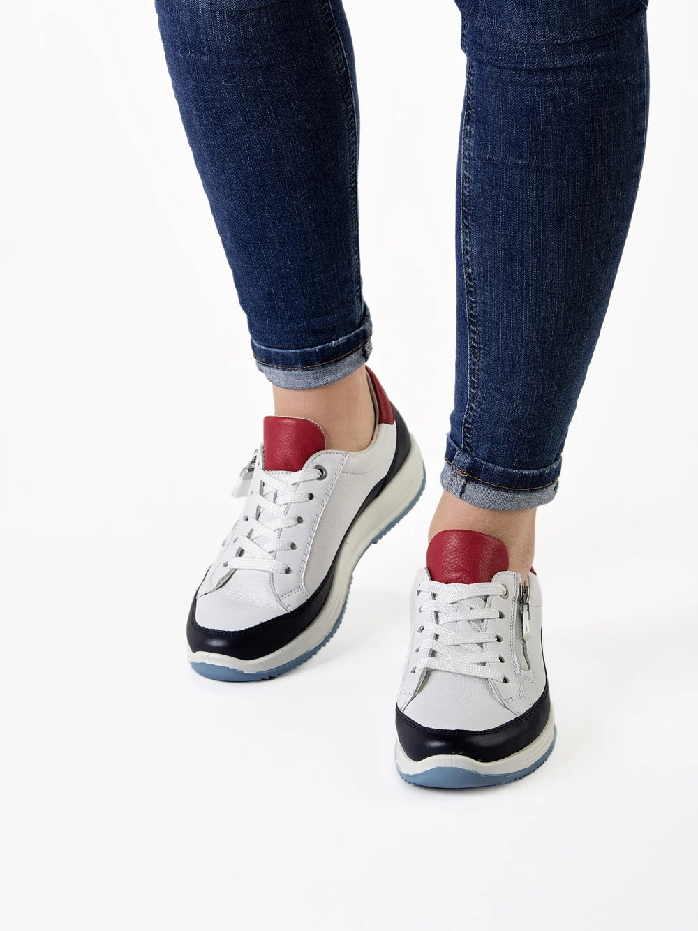 Sneaker Osaka weiß blau