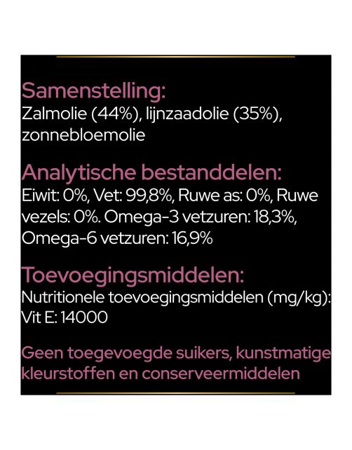 Pro Plan Hond Skin&Coat Supplement Olie - Voedingssupplement - 250 ml