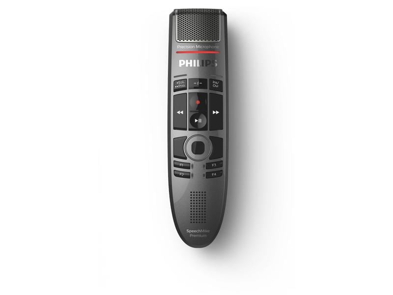 Philips Diktiermikrofon SpeechMike Premium Touch 3800 Diktiermikrofon für erstklassige Aufnahmen
