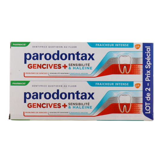 Parodontax Dentifrice Gencives + Sensibilité et Haleine