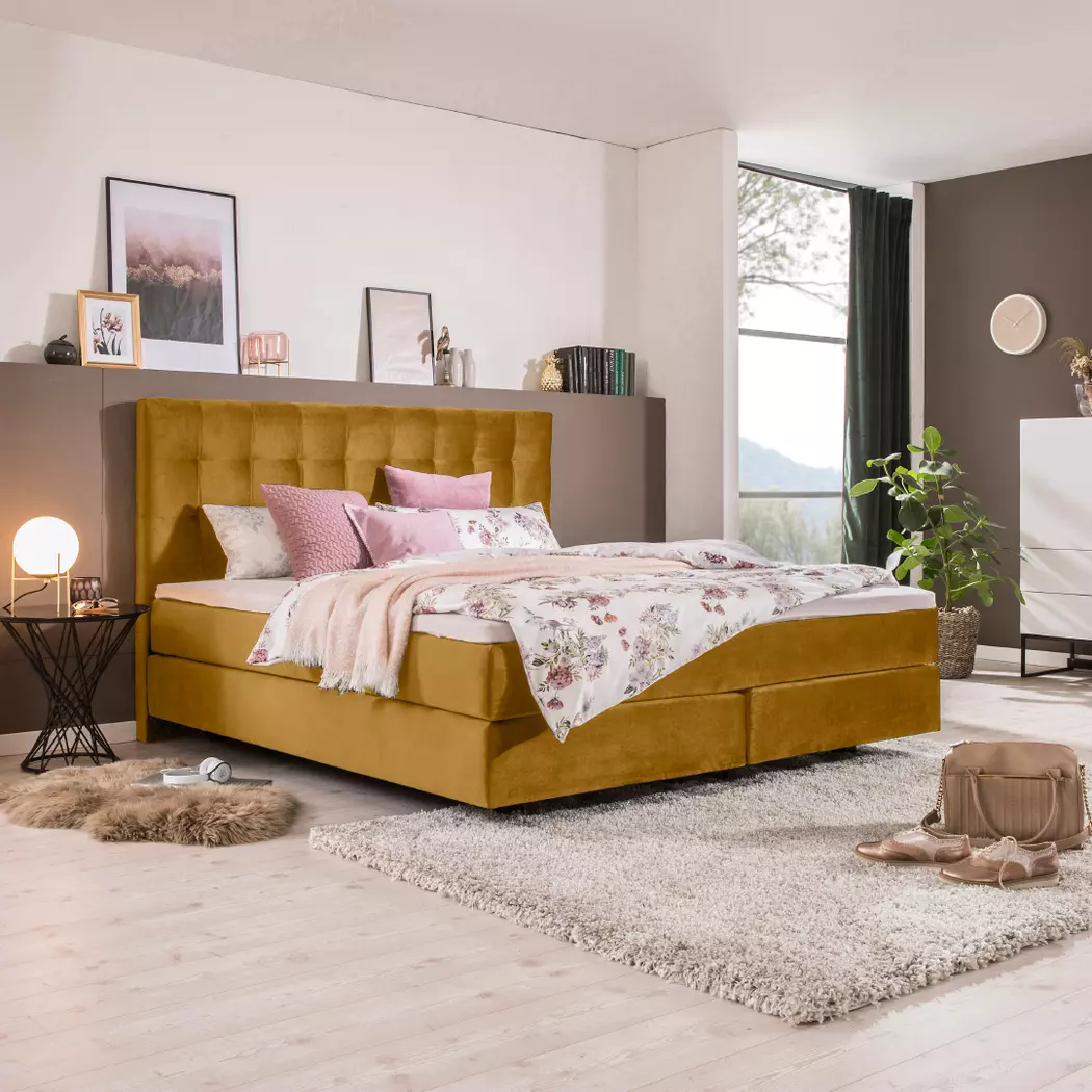 Boxspringbett Lund 140 x 200 cm