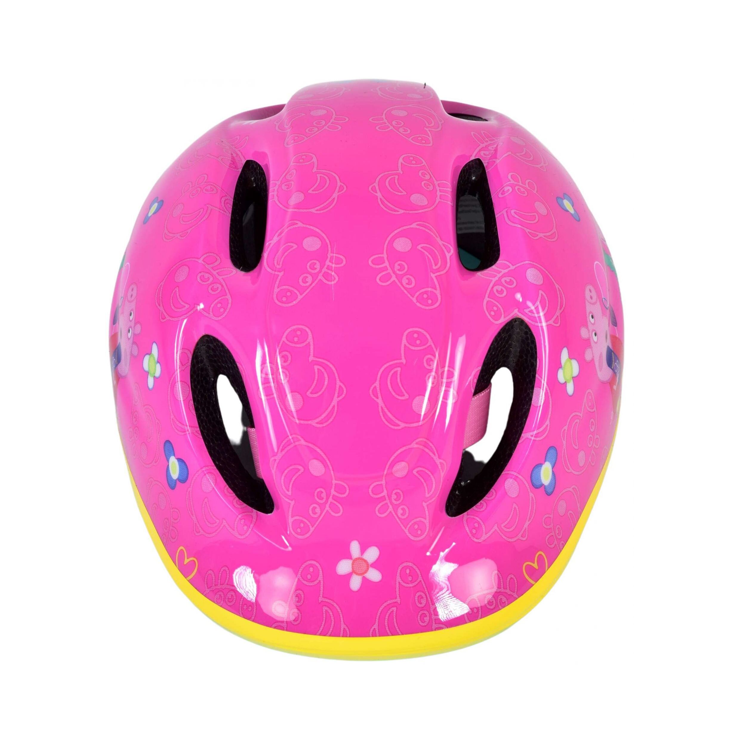 Capacete infantil Peppa Pig, medidas 52-56 cm.