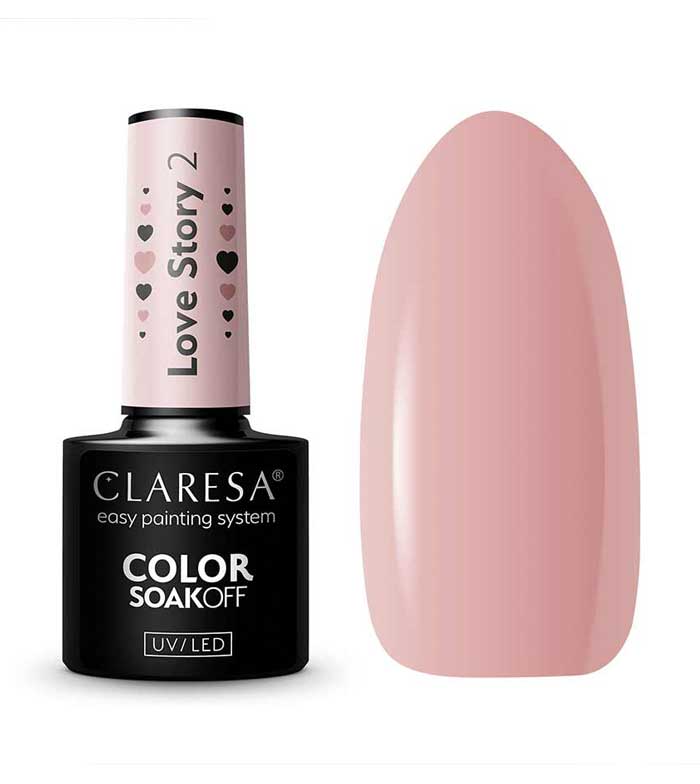 Claresa - *Love Story* - Esmalte semi-permanente Soak off - 02