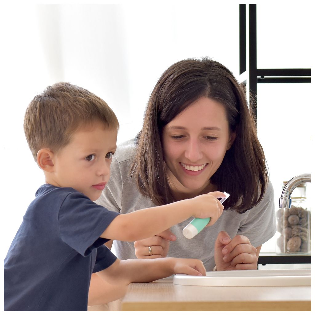 nuvitanuvita   Sonic Clean & Care elektrische Schall-Zahnbürste