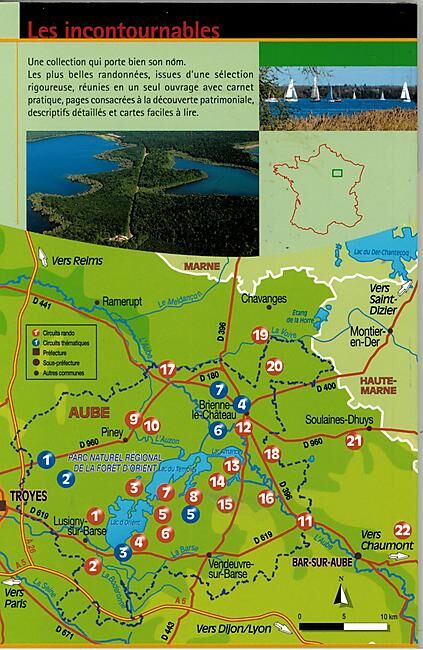 CHAMINA - AUTOUR DES GRANDS LACS 29 BALADES