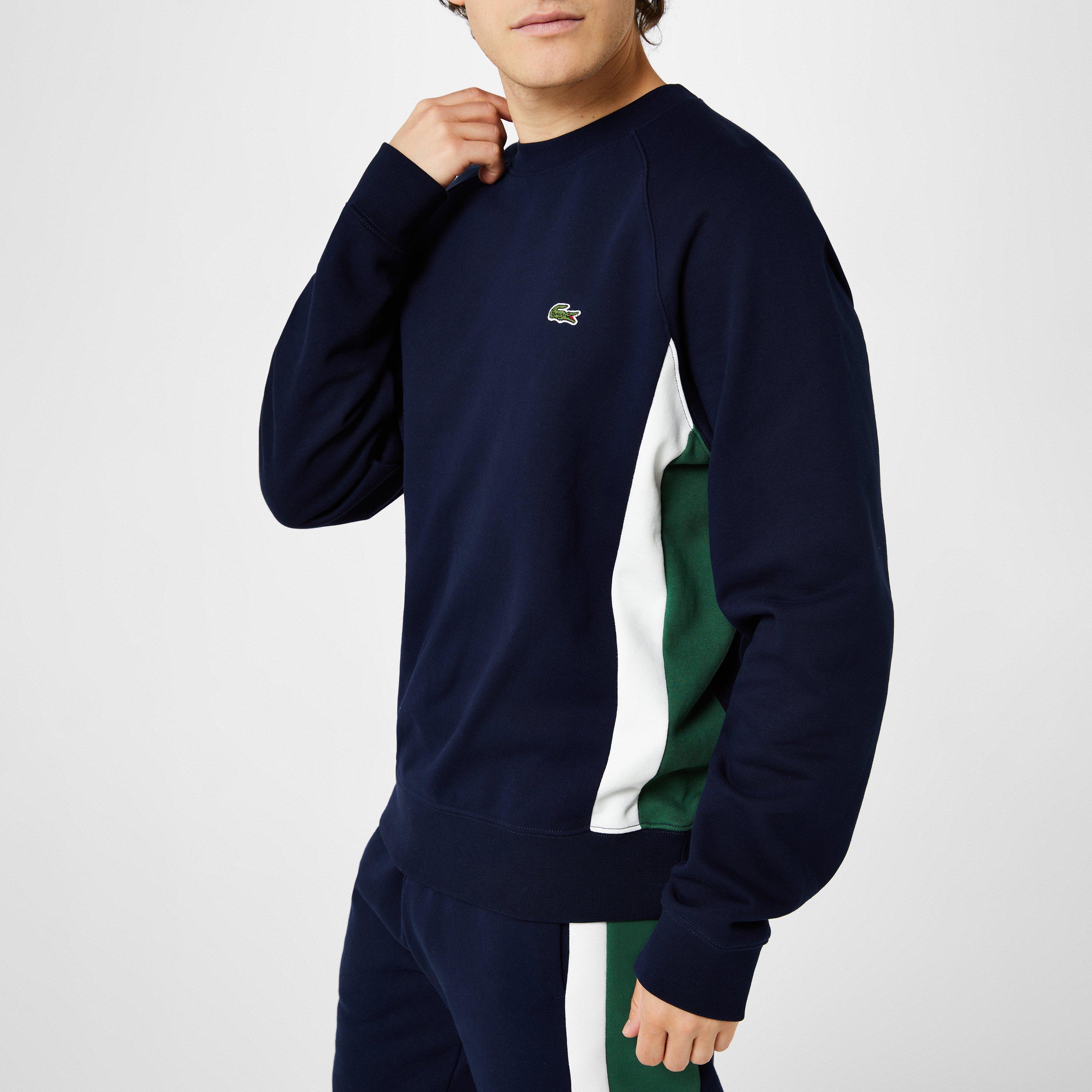 Lacoste Brused Fleece Colourblock Sweater