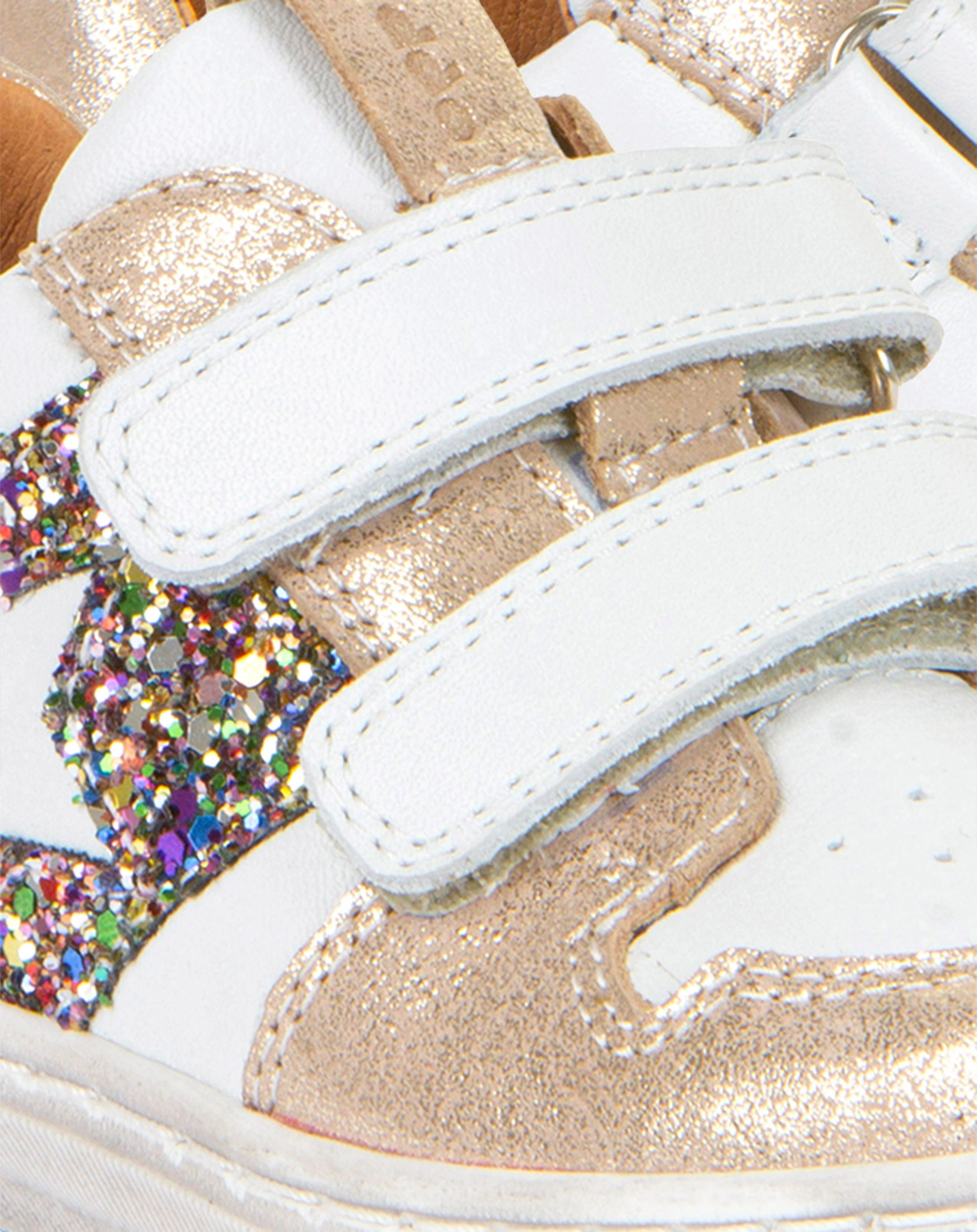 Klett-Halbschuhe DOLBY STAR in gold