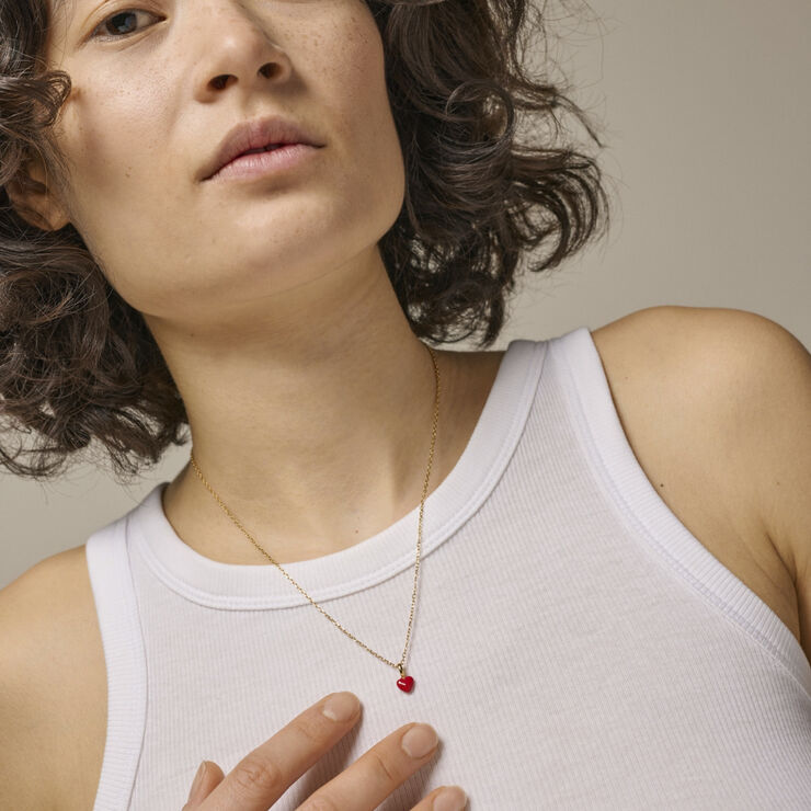 ENAMEL Copenhagen Necklace, Amore Red