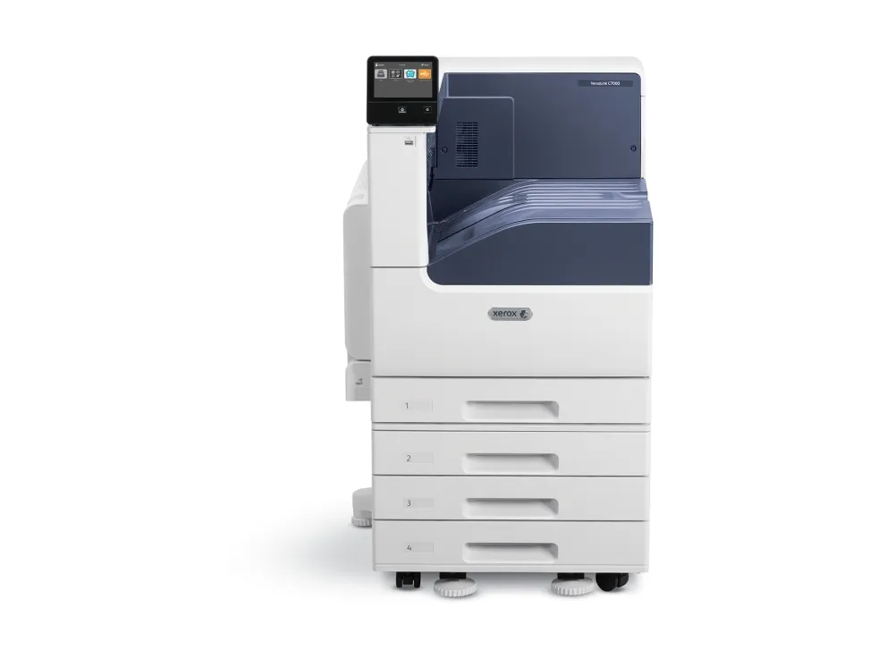 Xerox VersaLink C7000V/DN - Printer - farve - Duplex - laser - A3 - 1200 x 2400 dpi - op til 35 spm (mono) / op til 35 spm (farve) - kapacitet: 620 ark - Gigabit LAN, NFC, USB 3.0