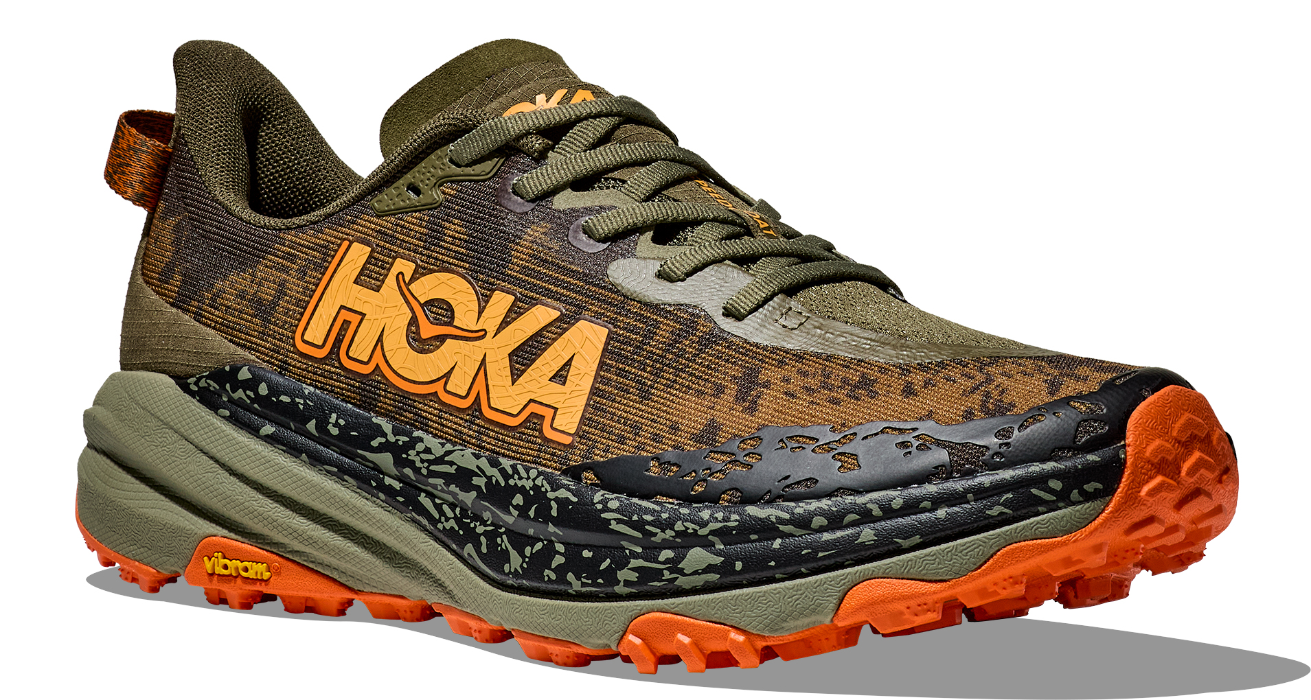 Speedgoat 6 Herre AQL/Antique Olive/Squash